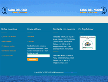 Tablet Screenshot of farodelsur.com